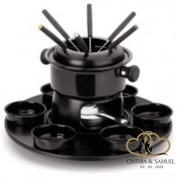 Aparelho de Fondue Preto